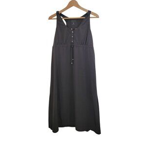 ATHLETA Chocolate Brown Featherweight Tank Sleeveless Tank Dress Women's Sz 8T